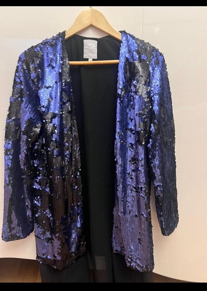 Twist Payetli Ceket - Görsel 3