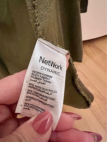 m Beden haki Renk NetWork Kadın Hırka
