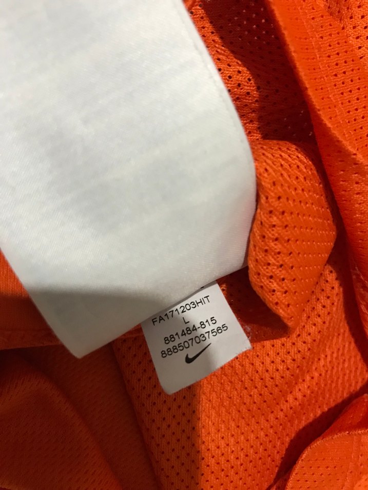 Nike Turuncu  Kısa Kollu Erkek  çocuk Spor Tişörtü - Görsel 3