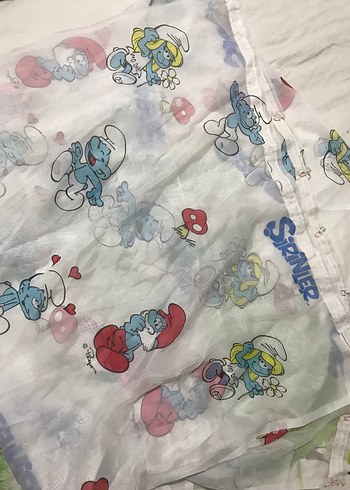 Baskılı Çok Renkli Çocuk Perdesi - Görsel 2