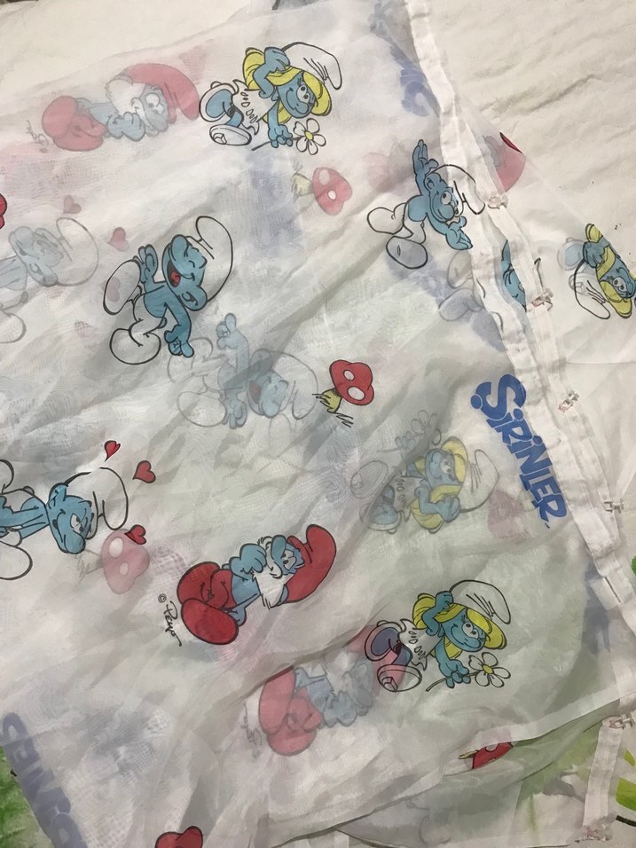 Baskılı Çok Renkli Çocuk Perdesi - Görsel 2