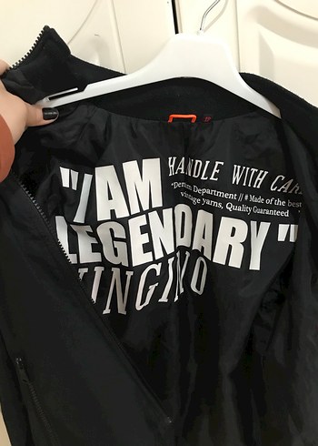 Siyah Fermuarlı Erkek çocuk  Rüzgarlık Mont erkek çocuk 12 yaş - Görsel 6