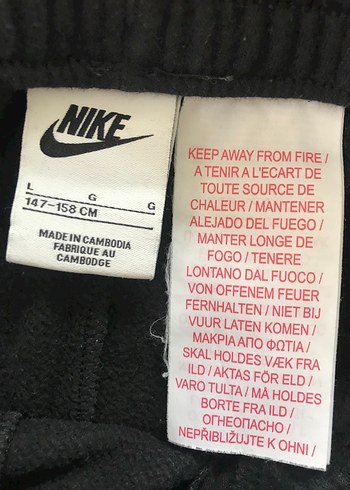 Nike Siyah Rahat Kesim Kadın Eşofman Altı - Görsel 3