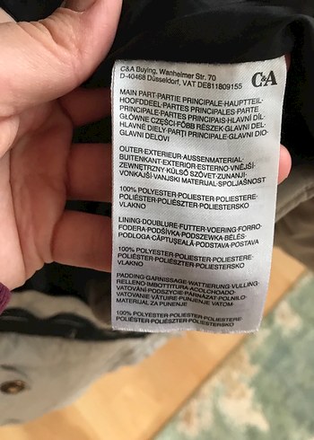 Erkek Çocuk Gri Kürklü Street Wear Mont - Görsel 6