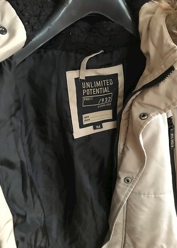 Erkek Çocuk Gri Kürklü Street Wear Mont - Görsel 3