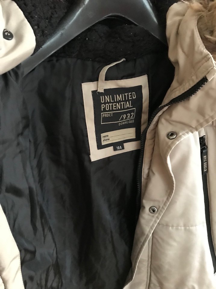 Erkek Çocuk Gri Kürklü Street Wear Mont - Görsel 3