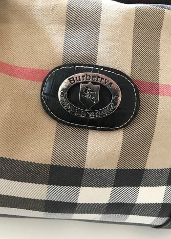 Kahverengi Baskılı Tokalı Kadın Çanta - Görsel 2