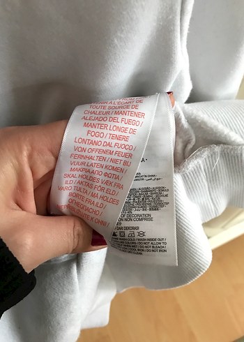 Levi's Beyaz Kapüşonlu Sweatshirt - Görsel 3