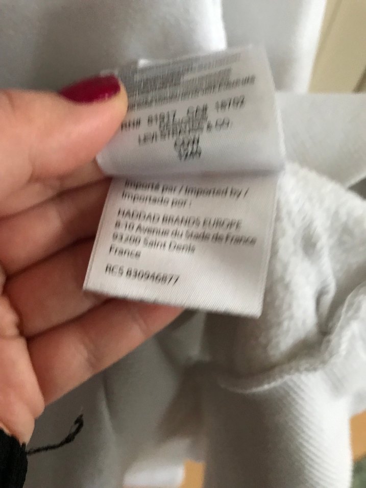 Levi's Beyaz Kapüşonlu Sweatshirt - Görsel 4