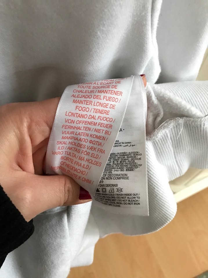 Levi's Beyaz Kapüşonlu Sweatshirt - Görsel 3