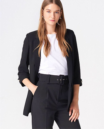 Zara Siyah blazer ceket