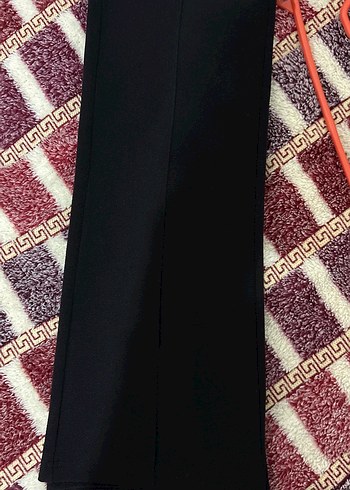 Kadın Siyah Kumaş Pantolon - Görsel 5