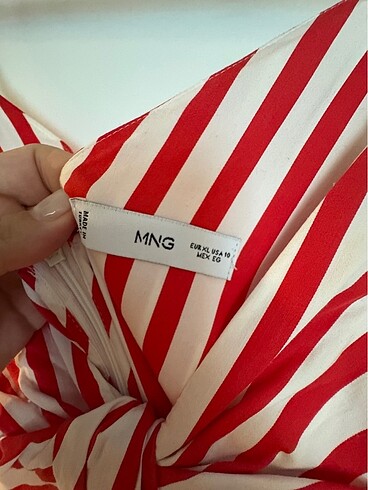 xl Beden kırmızı Renk Mango elbise