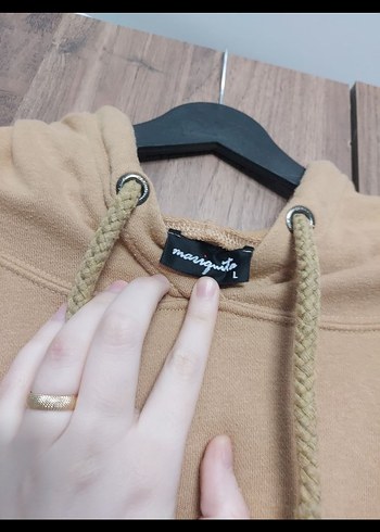 l Beden Bej Kadın Sweatshirt
