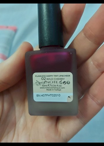 Note Flawless Happy Tint Dudak ve Yanak tinti - Görsel 5