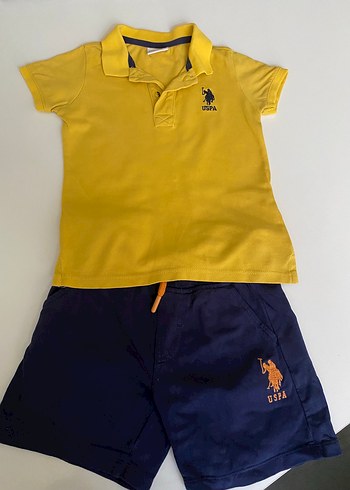 Erkek Çocuk Sarı Polo Tişört