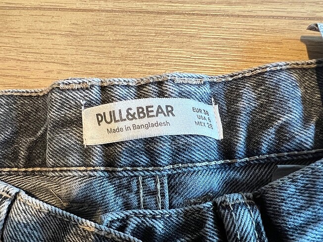 38 Beden Pull&Bear Mom Jean