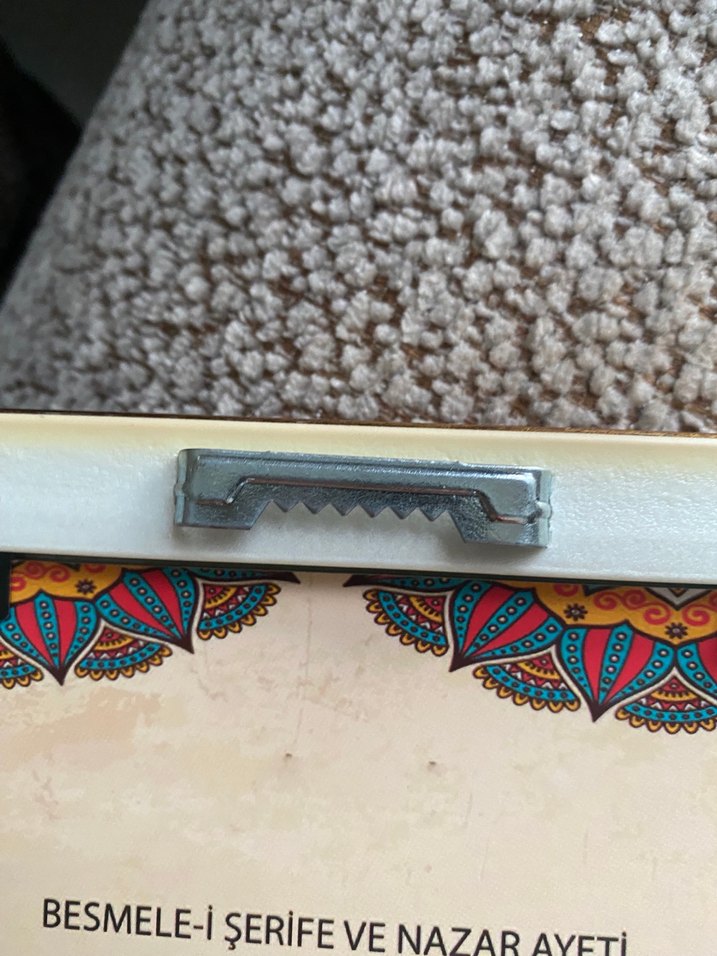Çerçeveli Hat Tablosu BESMELE-İ ŞERİF VE NAZAR AYETİ - Görsel 3