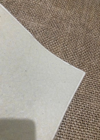 Bej Kenarlı Modern hasır halı - Görsel 4