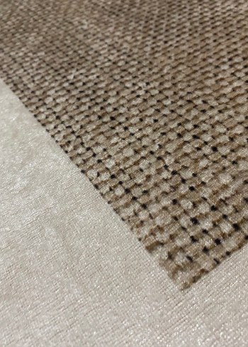 Bej Kenarlı Modern hasır halı - Görsel 5