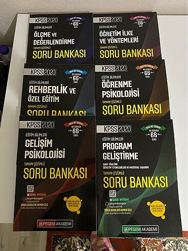 KPSS 2020 Eğitim Bilimleri - Pegem