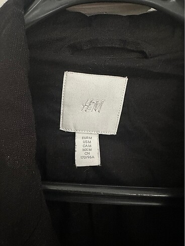 H&M H&M keten blazer ceket