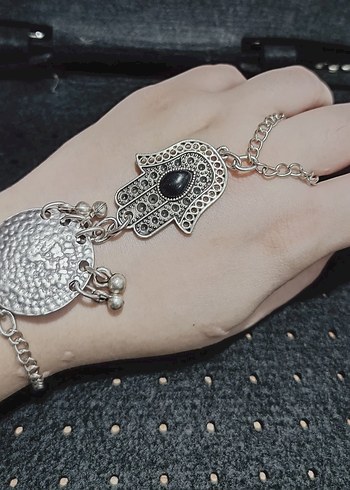 El Yapımı Gümüş Zincirli Şahmeran