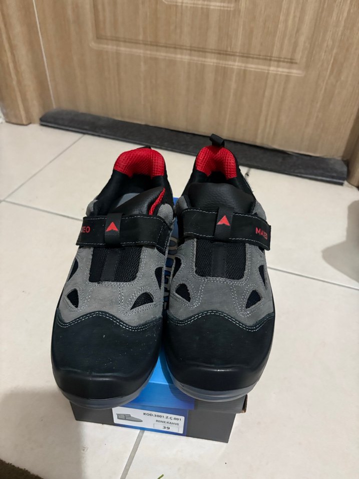 Gri Biker Spor Erkek Outdoor Ayakkabı - Görsel 2