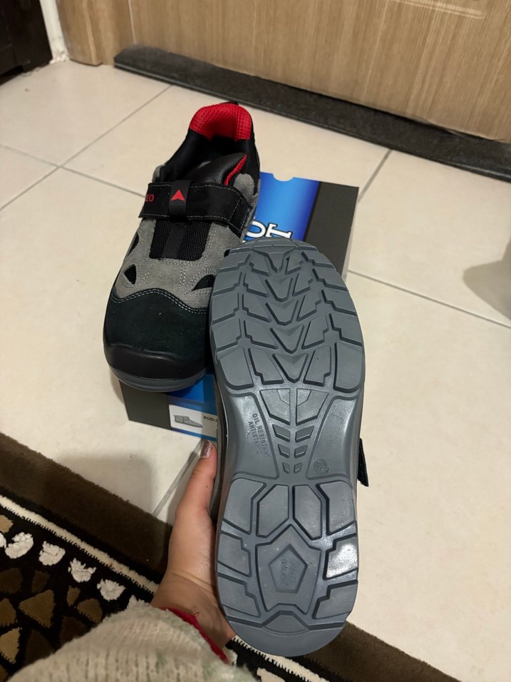 Gri Biker Spor Erkek Outdoor Ayakkabı - Görsel 4