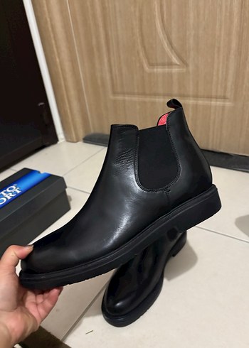 Erkek Siyah Klasik Lastik Chelsea Bot - Görsel 3