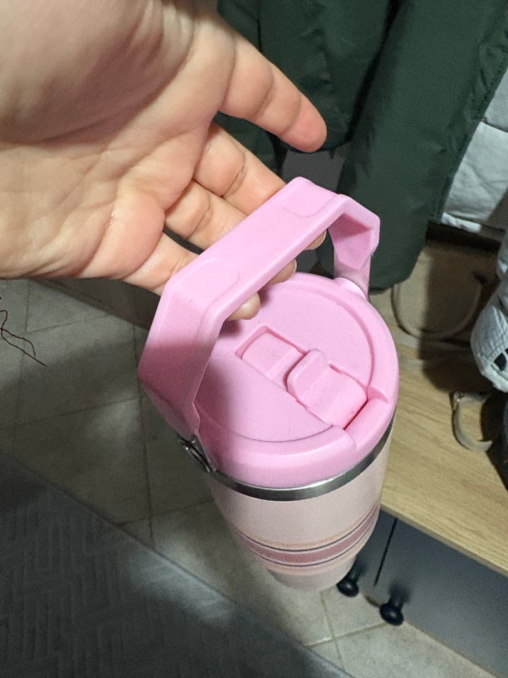 Pastel Pembe Stanley Çocuk Termosu şok flyatttt - Görsel 2