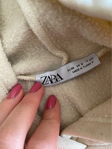 36 Beden Zara sweatshirt