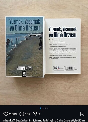 Yüzmek yaşamak ve olma arzusu 
