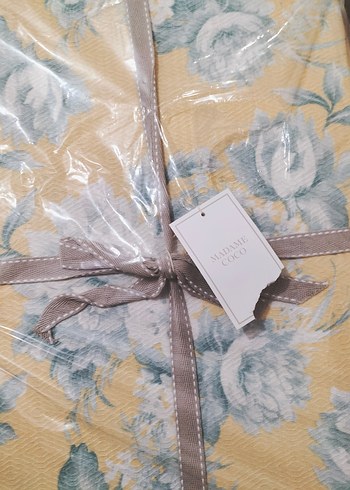 Pastel Sarı Çiçekli Pike - Görsel 4