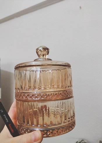 LIRMARTUR Desenli Cam iki katlı sunumluk - Görsel 2