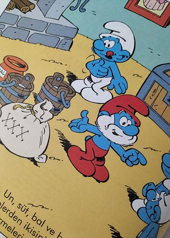 Şirinler Hikayeli Boyama - Sihirli Yumurta - Görsel 5