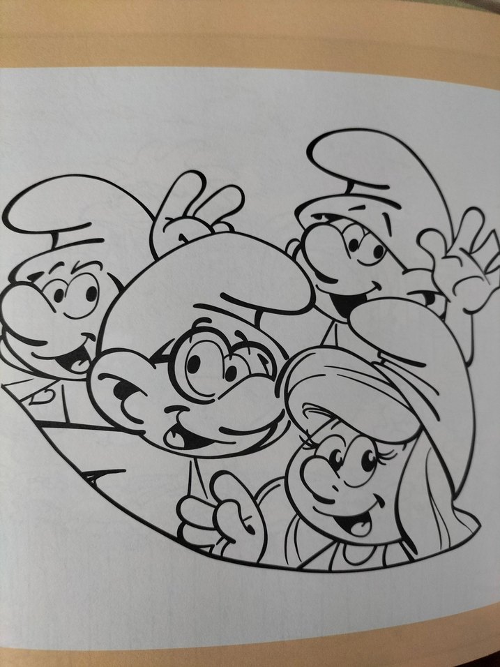 Şirinler Hikayeli Boyama - Sihirli Yumurta - Görsel 4