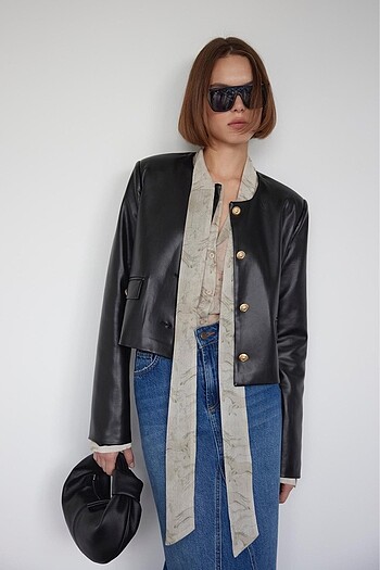 Suud collection deri ceket
