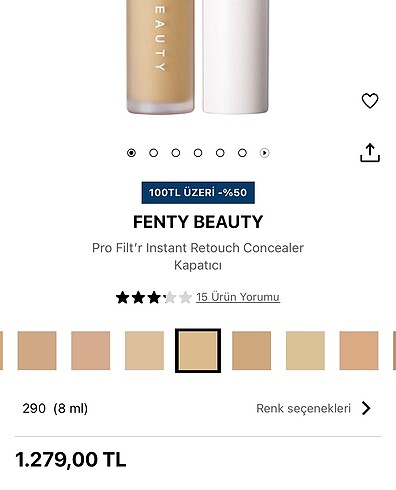 Fenty Beauty Kapatıcı Orijinal