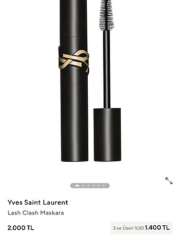 Yves Saint Laurent Maskara Orijinal