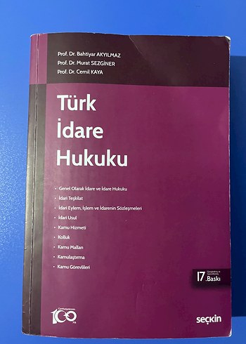 İdare hukuku bahtiyar akyılmaz