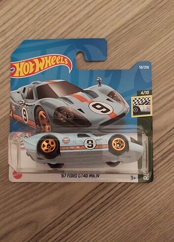 HOTWHEELS GULF '67 FORD GT40 MK.IV