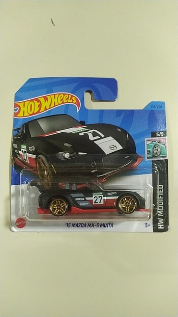 HOTWHEELS 15 MAZDA MX-5 MIATA