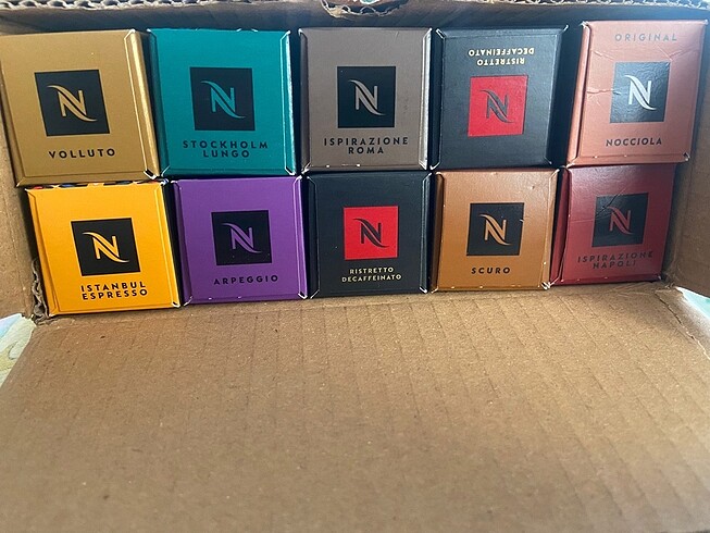 nespresso 100 kapsül