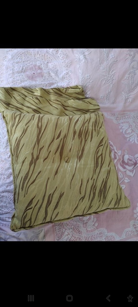 Çağdaş Tarzda Haki Renkli FON perde - Görsel 3