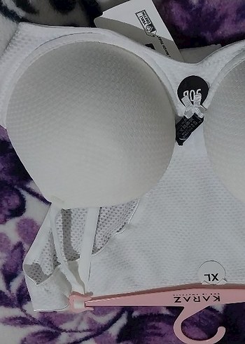 Beyaz Baskılı Sutyenli kilot takım sıfır etiketli - Görsel 6