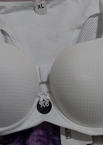 Beyaz Baskılı Sutyenli kilot takım sıfır etiketli - Görsel 7