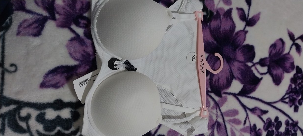 Beyaz Baskılı Sutyenli kilot takım sıfır etiketli - Görsel 4