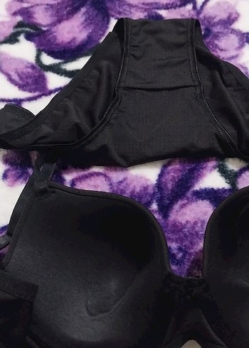 Karaz Siyah Mini Goth Spor Sütyeni 90B - Görsel 5