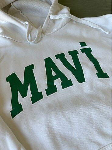 Mavi Jeans Mavi Kapüşonlu Sweat